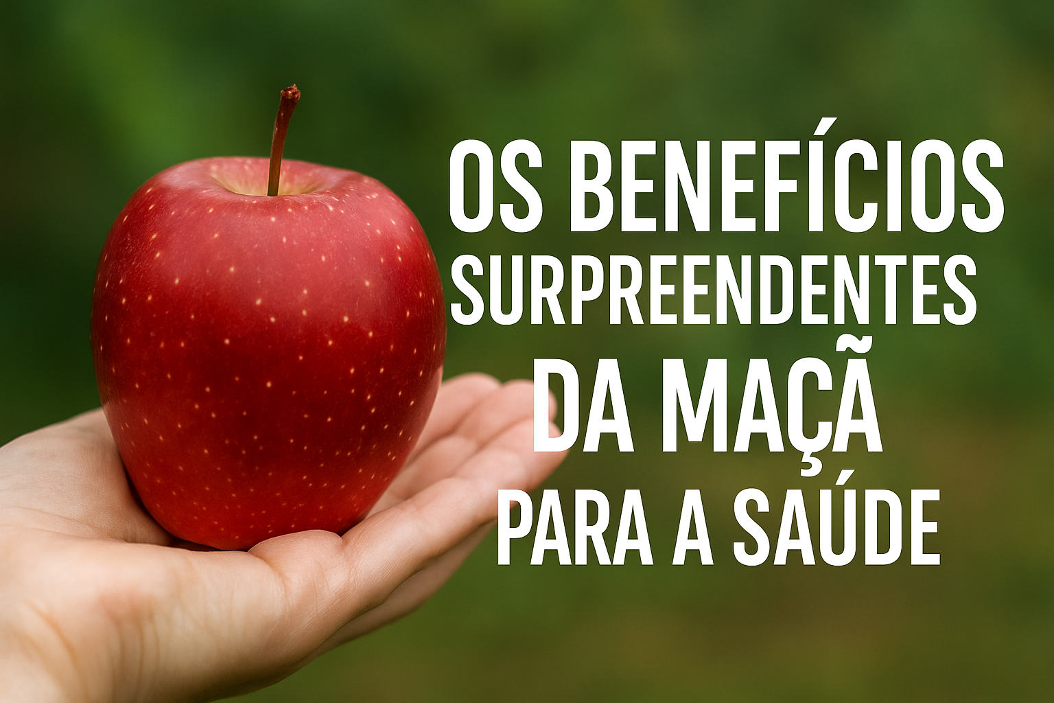 🍎 Os Benefícios Surpreendentes da Maçã Para a Saúde